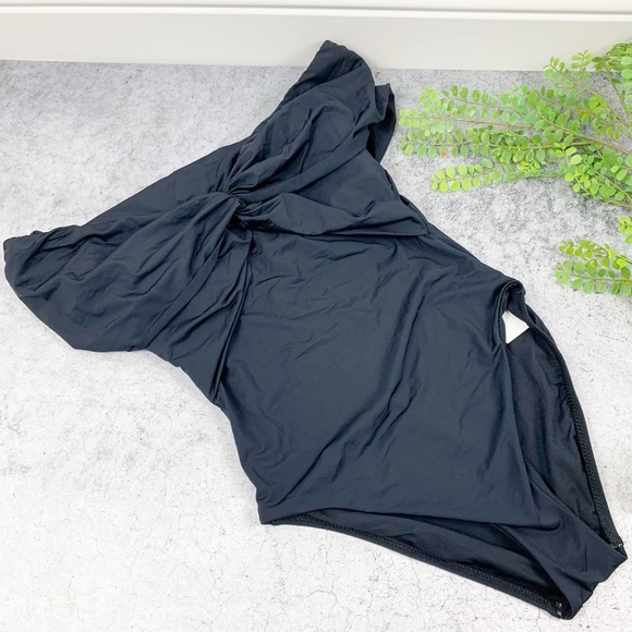 Trina Turk Getaway Solids Twist Bandeau One Piece - Picture 2 of 10